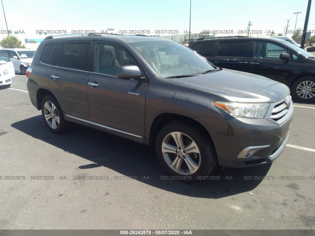 TOYOTA HIGHLANDER 2012 5tdyk3ehxcs076470