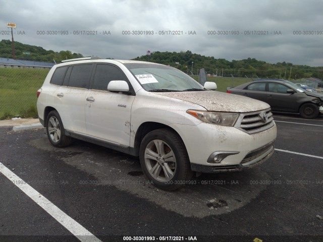 TOYOTA HIGHLANDER 2013 5tdyk3ehxds112000