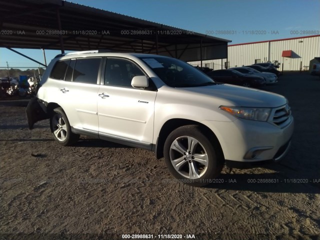 TOYOTA HIGHLANDER 2013 5tdyk3ehxds122574