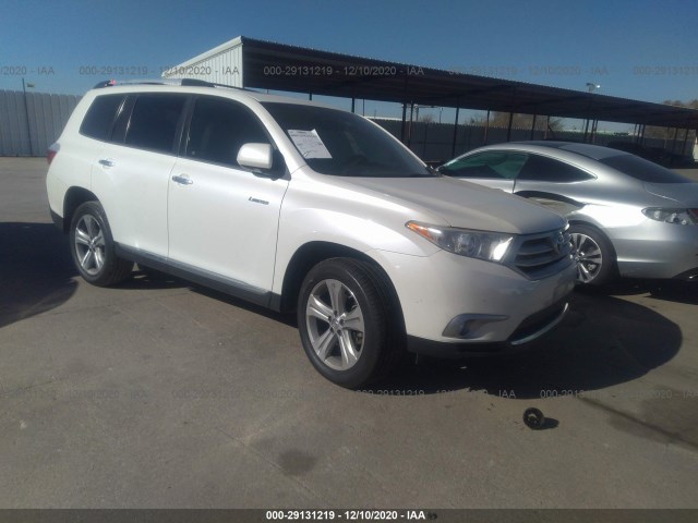 TOYOTA HIGHLANDER 2013 5tdyk3ehxds126687