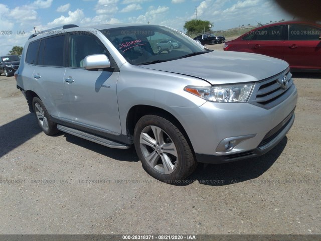 TOYOTA HIGHLANDER 2013 5tdyk3ehxds130562