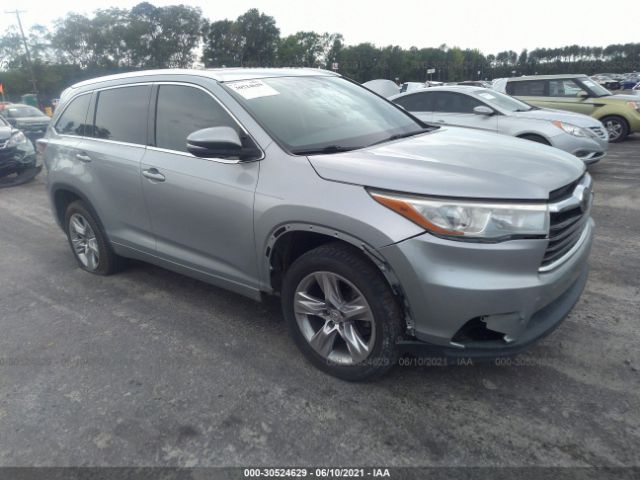 TOYOTA HIGHLANDER 2014 5tdykrfh0es007873