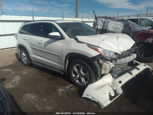 TOYOTA HIGHLANDER 2014 5tdykrfh0es013429