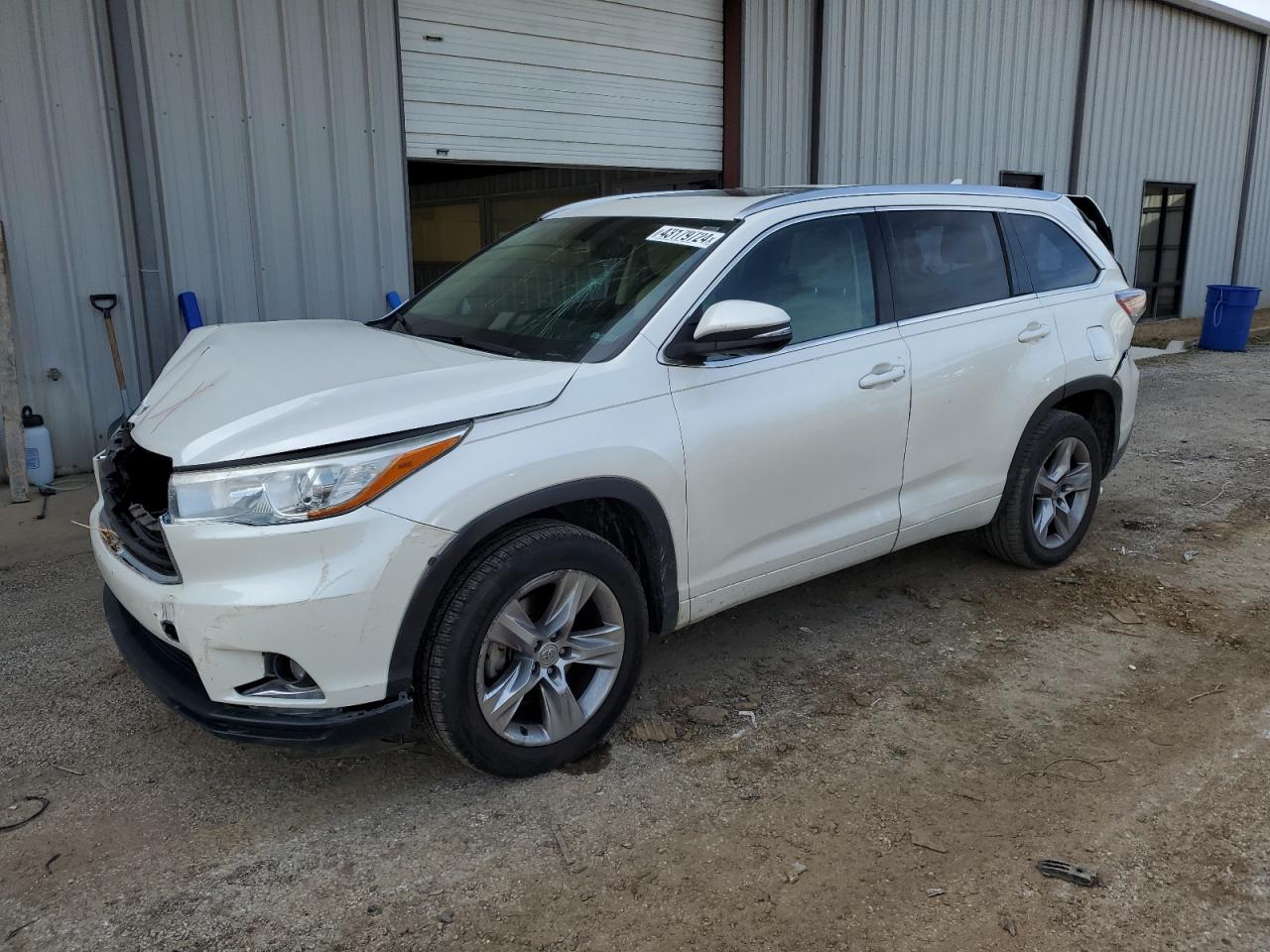 TOYOTA HIGHLANDER 2014 5tdykrfh0es022051