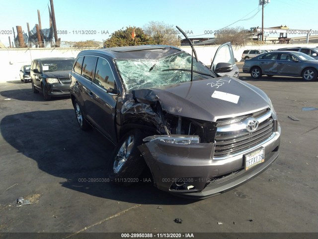 TOYOTA HIGHLANDER 2014 5tdykrfh0es023992