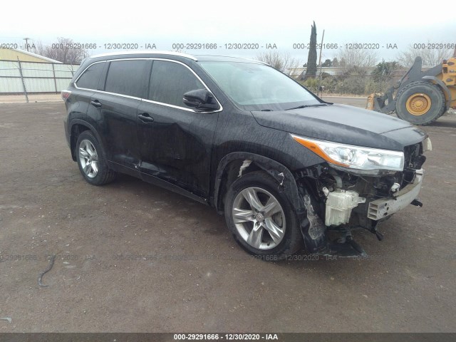 TOYOTA HIGHLANDER 2015 5tdykrfh0fs054600