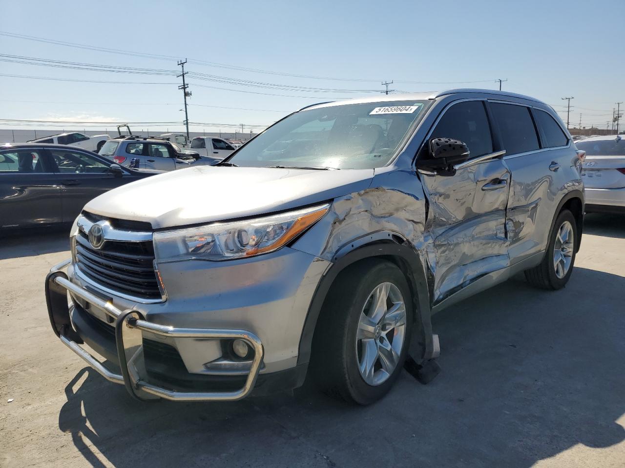 TOYOTA HIGHLANDER 2015 5tdykrfh0fs064785