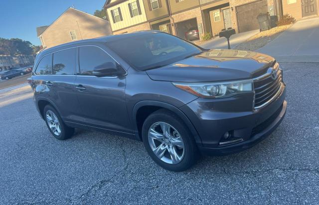 TOYOTA HIGHLANDER 2015 5tdykrfh0fs091310