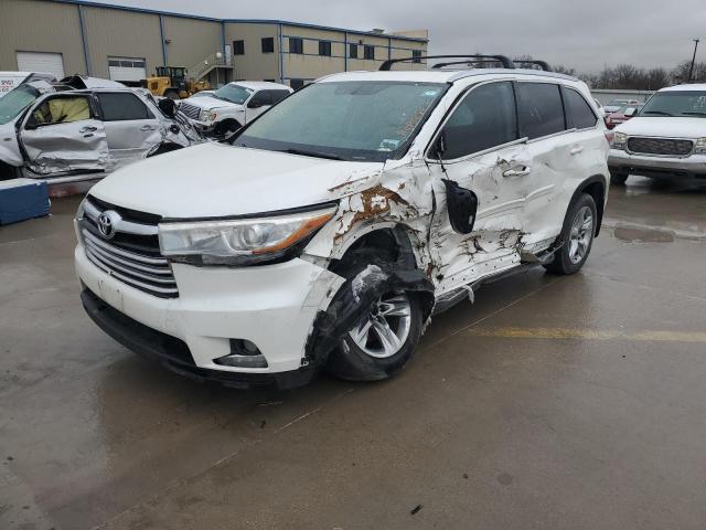 TOYOTA HIGHLANDER 2015 5tdykrfh0fs104847