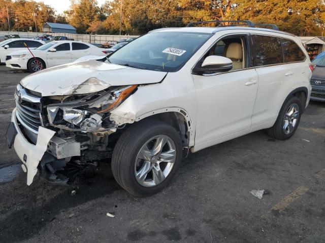 TOYOTA HIGHLANDER 2015 5tdykrfh0fs113516