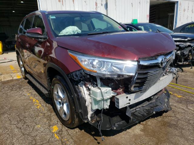 TOYOTA HIGHLANDER 2016 5tdykrfh0gs140345