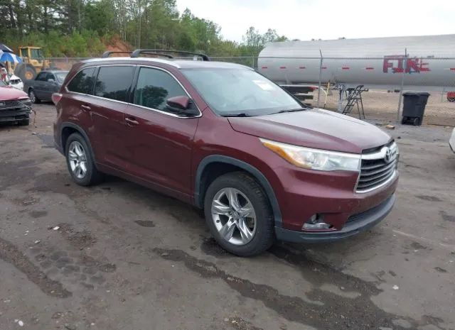 TOYOTA HIGHLANDER 2014 5tdykrfh1es037903