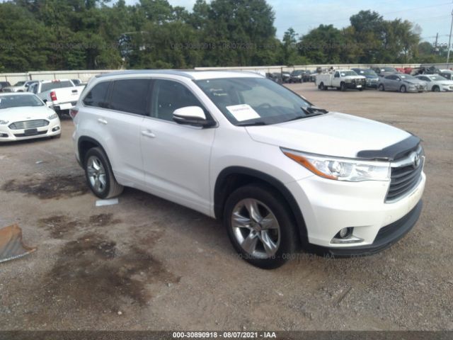 TOYOTA HIGHLANDER 2015 5tdykrfh1fs082552