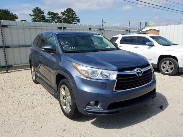 TOYOTA HIGHLANDER 2016 5tdykrfh1gs124123