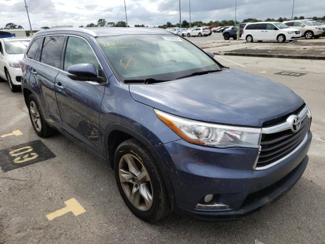 TOYOTA HIGHLANDER 2016 5tdykrfh1gs124610