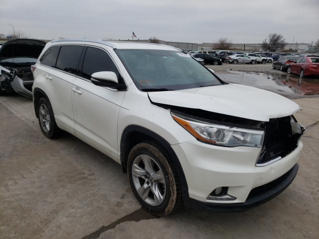 TOYOTA HIGHLANDER 2016 5tdykrfh1gs135395