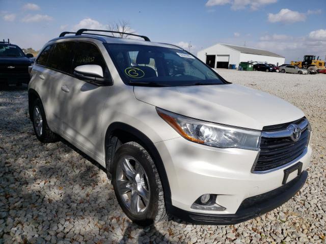 TOYOTA HIGHLANDER 2014 5tdykrfh2es017224