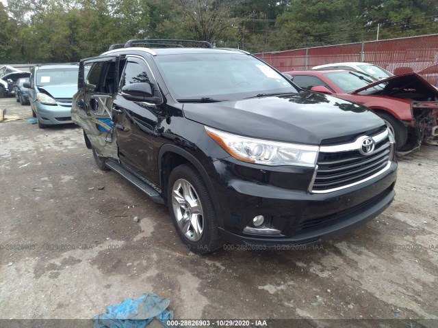 TOYOTA HIGHLANDER 2014 5tdykrfh2es021662