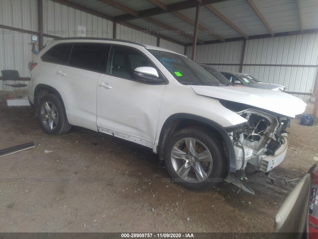 TOYOTA HIGHLANDER 2015 5tdykrfh2fs061788