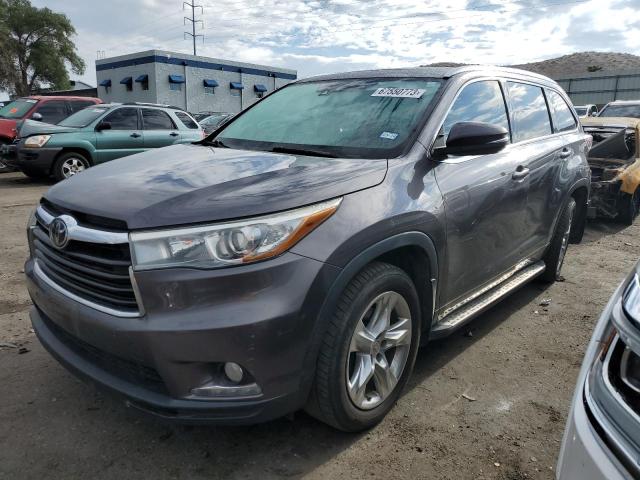 TOYOTA HIGHLANDER 2015 5tdykrfh2fs078705