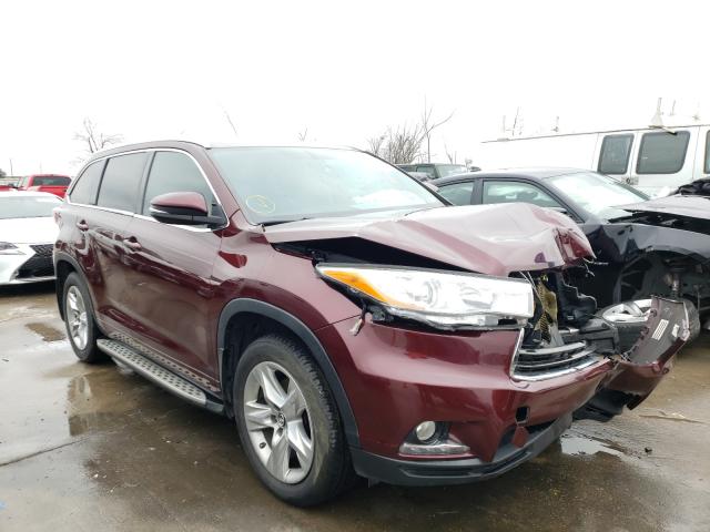 TOYOTA HIGHLANDER 2016 5tdykrfh2gs184279