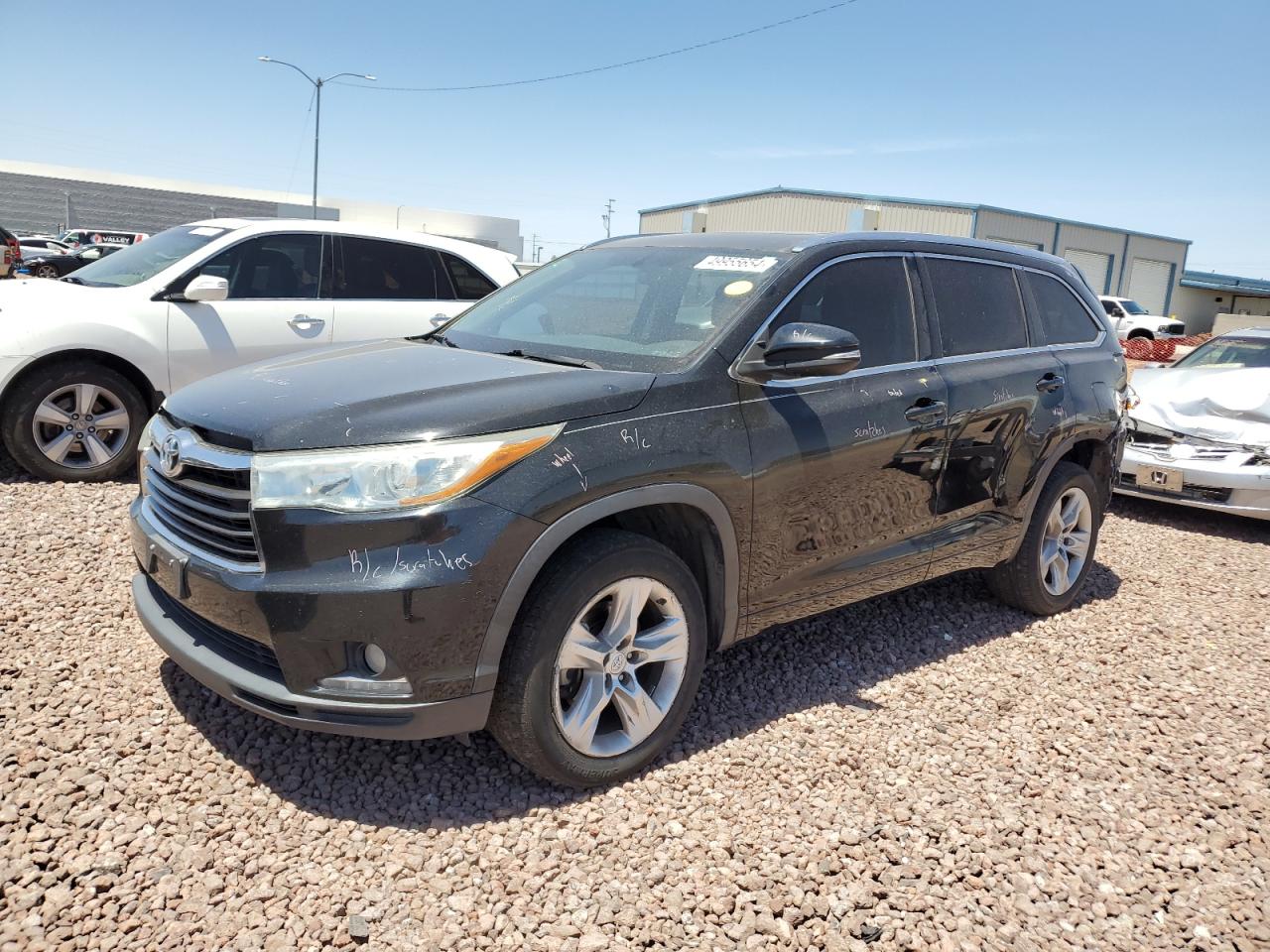 TOYOTA HIGHLANDER 2014 5tdykrfh3es013053