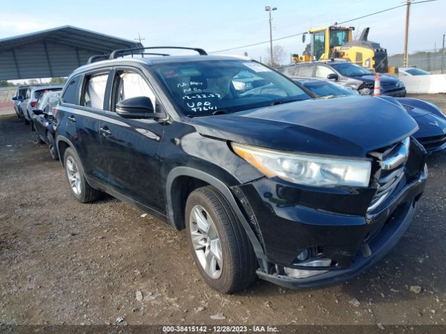 TOYOTA HIGHLANDER 2014 5tdykrfh3es019211