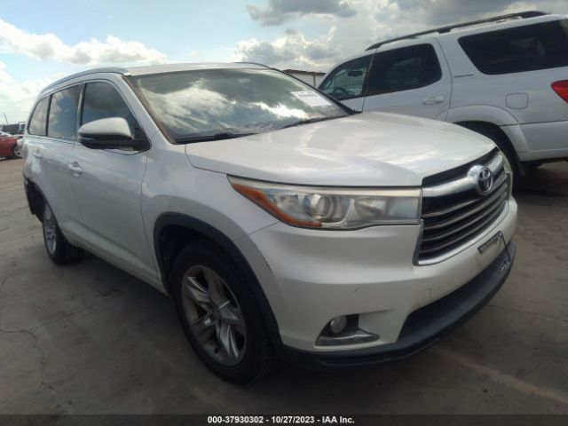 TOYOTA HIGHLANDER 2015 5tdykrfh3fs047463