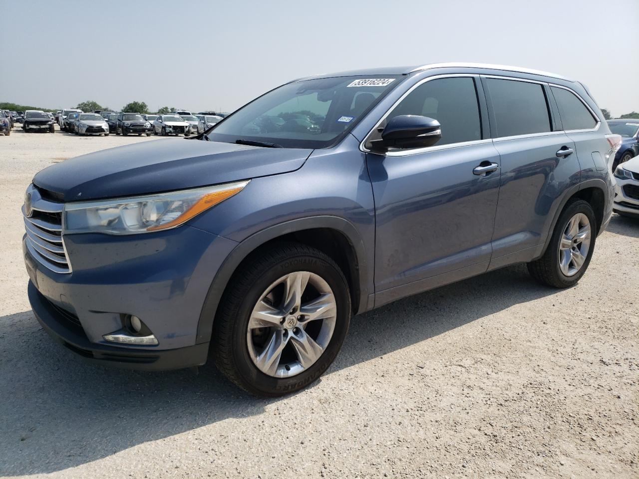 TOYOTA HIGHLANDER 2015 5tdykrfh3fs057667