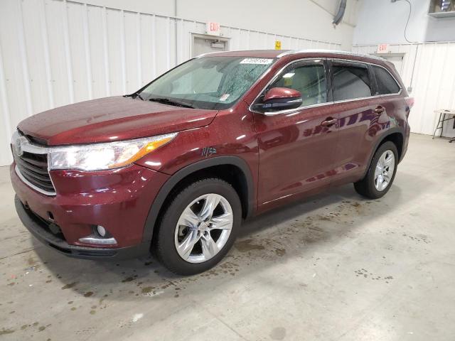 TOYOTA HIGHLANDER 2015 5tdykrfh3fs082584