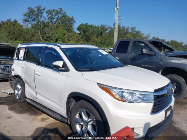 TOYOTA HIGHLANDER 2016 5tdykrfh3gs160086