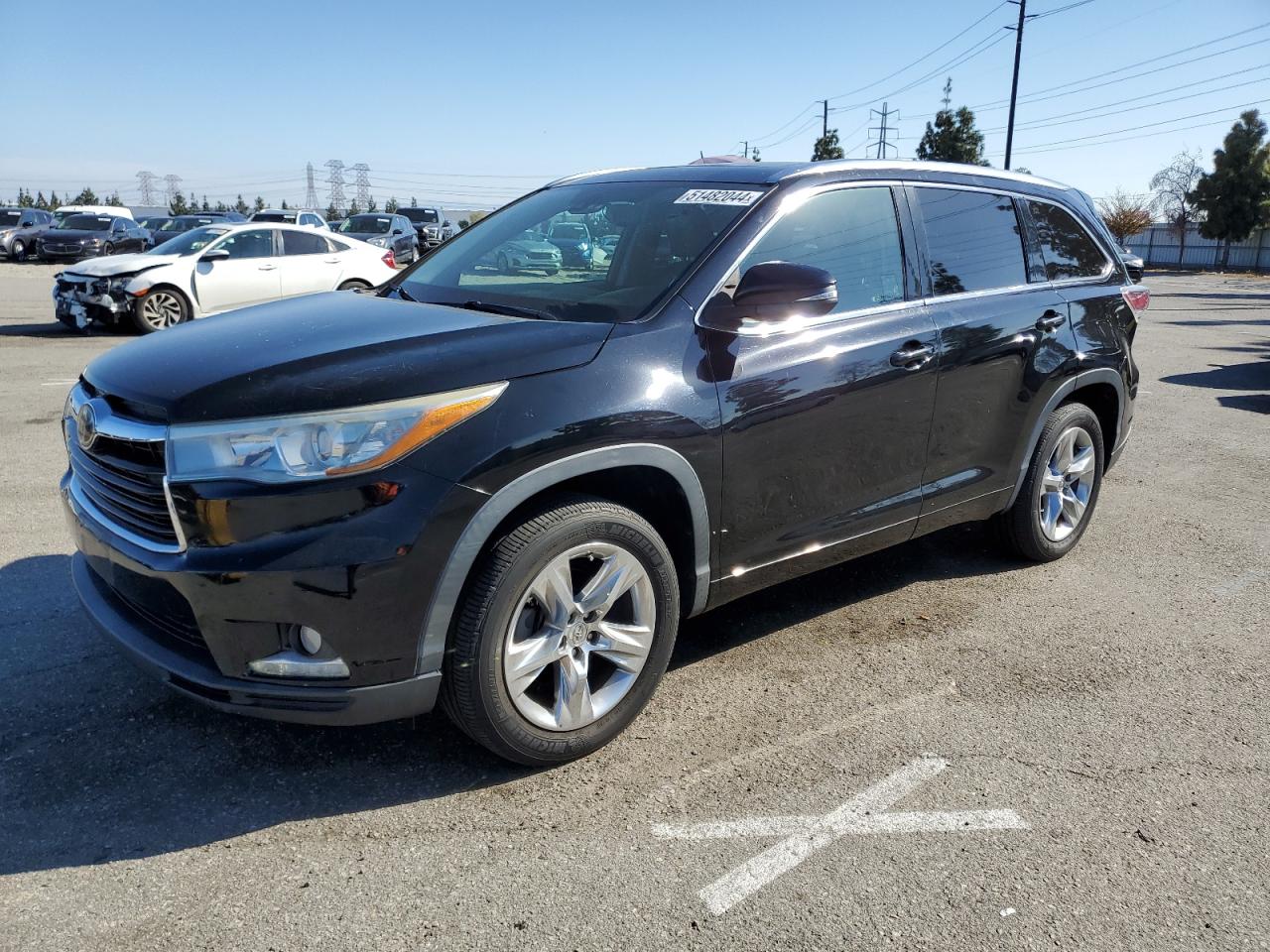 TOYOTA HIGHLANDER 2014 5tdykrfh4es010596