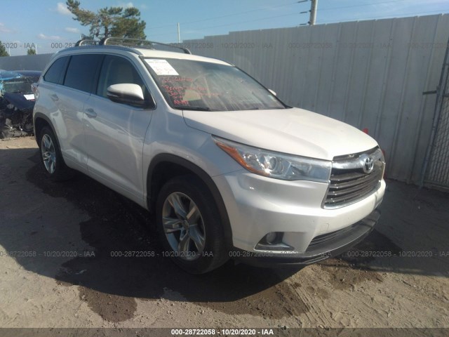 TOYOTA HIGHLANDER 2014 5tdykrfh4es030766