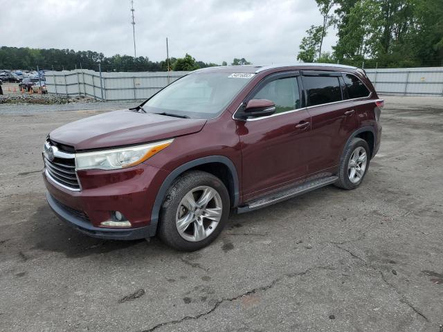 TOYOTA HIGHLANDER 2015 5tdykrfh4fs116516