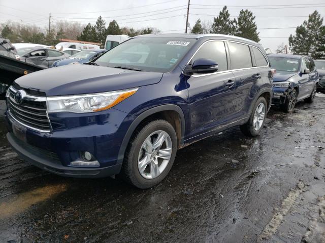 TOYOTA HIGHLANDER 2015 5tdykrfh4fs119688