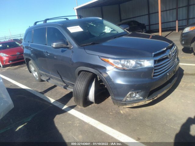 TOYOTA HIGHLANDER 2016 5tdykrfh4gs124018