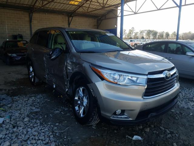 TOYOTA HIGHLANDER 2016 5tdykrfh4gs181545