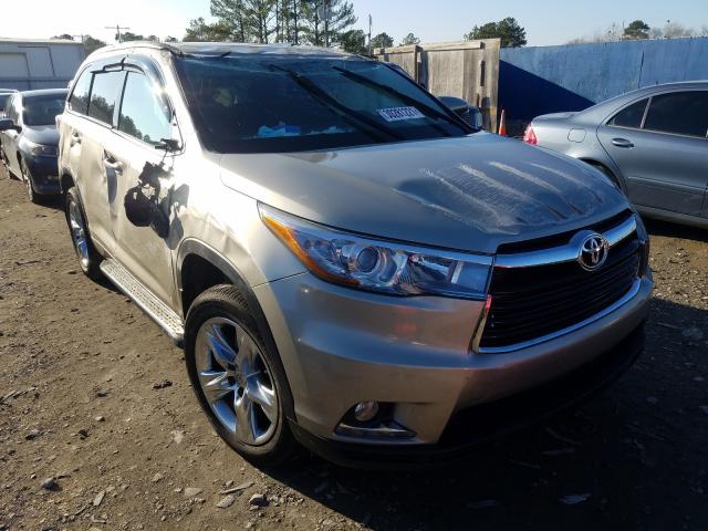 TOYOTA HIGHLANDER 2014 5tdykrfh5es016388