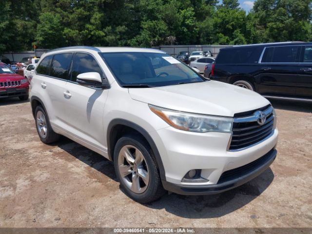 TOYOTA HIGHLANDER 2014 5tdykrfh5es035863