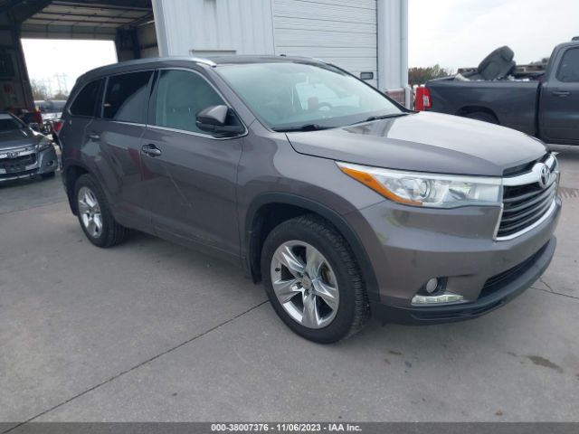 TOYOTA HIGHLANDER 2015 5tdykrfh5fs039249