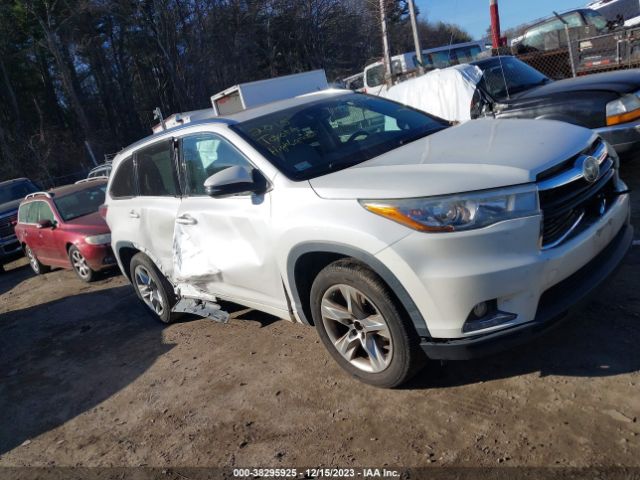 TOYOTA HIGHLANDER 2015 5tdykrfh5fs079119