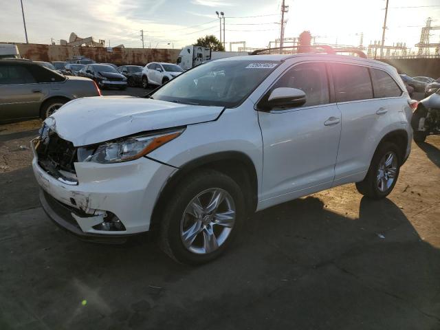 TOYOTA HIGHLANDER 2015 5tdykrfh5fs092212