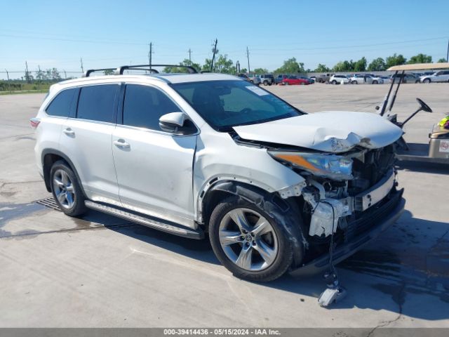 TOYOTA HIGHLANDER 2016 5tdykrfh5gs130717