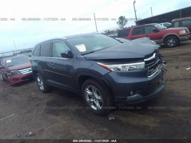 TOYOTA HIGHLANDER 2016 5tdykrfh5gs159067