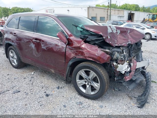 TOYOTA HIGHLANDER 2016 5tdykrfh5gs159683