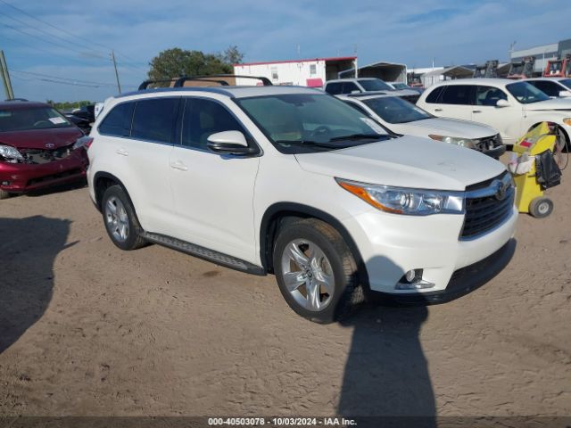 TOYOTA HIGHLANDER 2016 5tdykrfh5gs173941