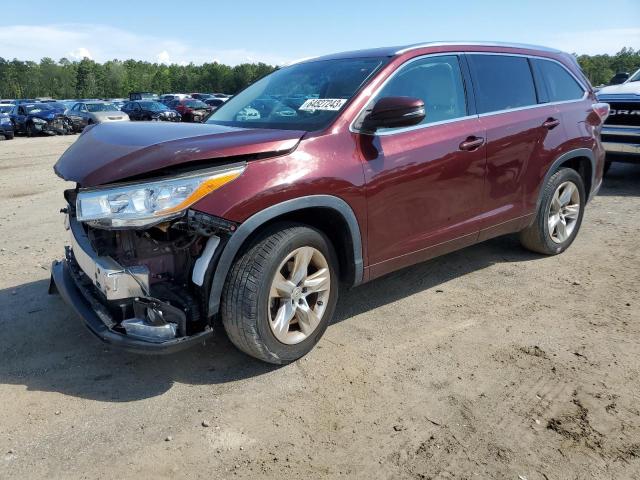 TOYOTA HIGHLANDER 2014 5tdykrfh6es014973