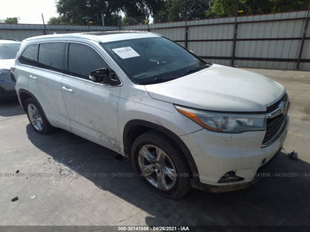 TOYOTA HIGHLANDER 2014 5tdykrfh6es037783