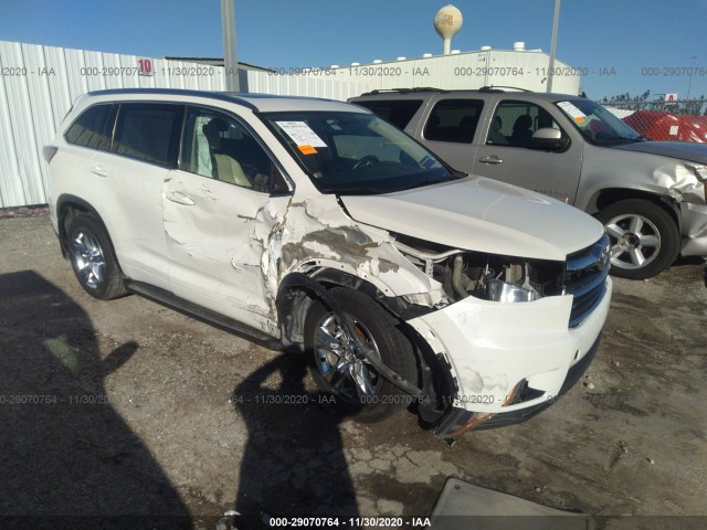 TOYOTA HIGHLANDER 2015 5tdykrfh6fs039857