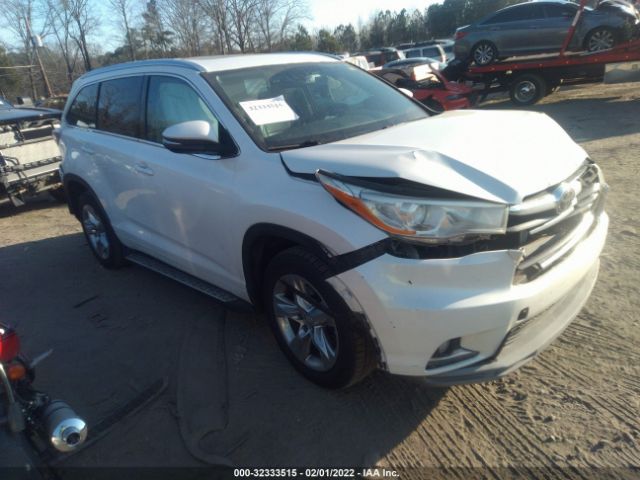 TOYOTA HIGHLANDER 2015 5tdykrfh6fs057436